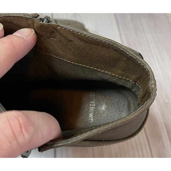 Ruffhewn Womens Dikson Heeled Ankle Bootie Brown Size 11 US - Picture 9 of 12